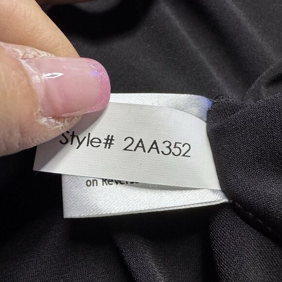 NEW Boston Proper XL Black Tie Back MIDI Dress Modest Traditional Workwear NWT - Picture 13 of 14